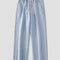 Autumn Korean Fashion Drawstring Y2K Jeans Homme Classic Baggy Straight Wide Leg Pants 2025 New Hip Hop Streetwear Casual Jean